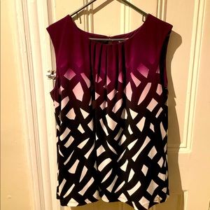 Calvin Klein sleeveless blouse